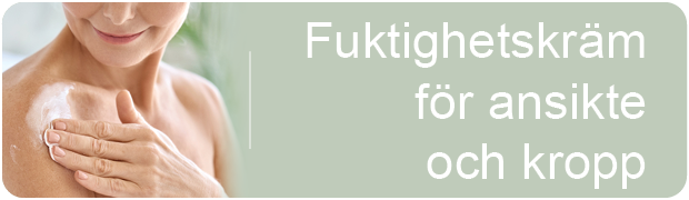 Fugtighedscreme fra Vitacreme. Mange forskellige typer produkter med B12 vitamin